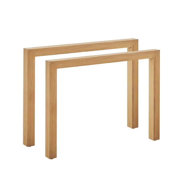 Palermo Beine Premium Teak Natur