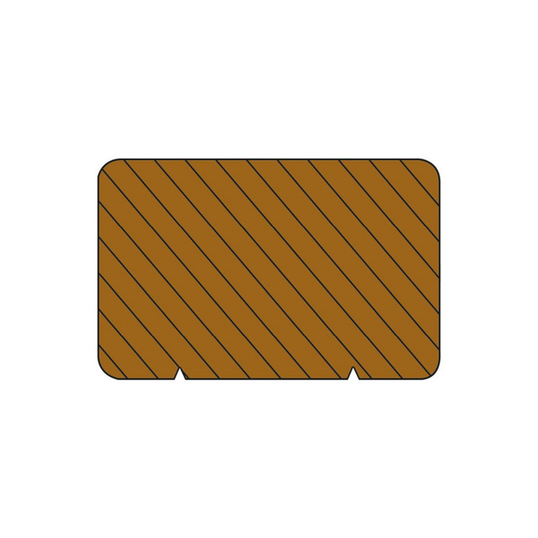 Unterkonstruktion Bangkirai einseitig genutet, einseitig glatt