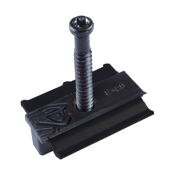 Hybrid Clip 8-25 Montageset für Hartholz mit Clipnut Schrauben 4,8x43mm 90St. + Bit pro Set