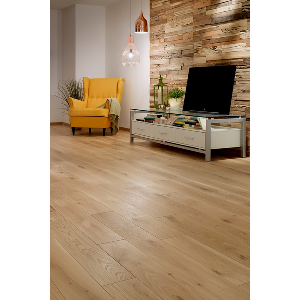 Massivholzdiele Eiche Wilder Verband Rustikal unbehandelt