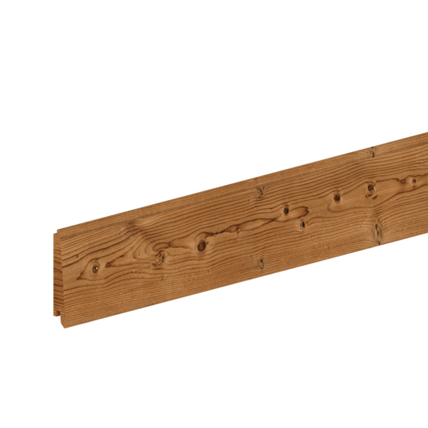 Cono Thermoholz Fichte hobelfallend gehobelt unbehandelt 26/13x142mm, 4,5m