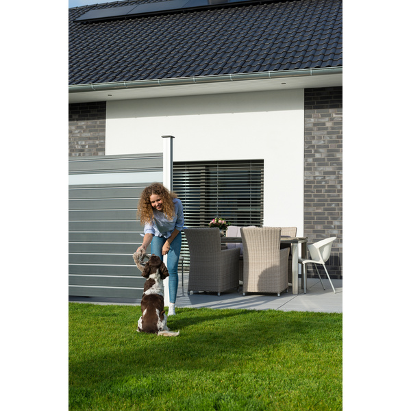 Sichtschutzzaun Aluminium Anthrazit "ALU-FENCE CREATIV"