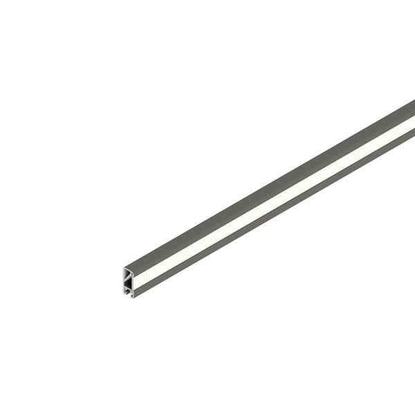 Lichtprofil oben Alu Grau 184x4,1cm, ohne LED