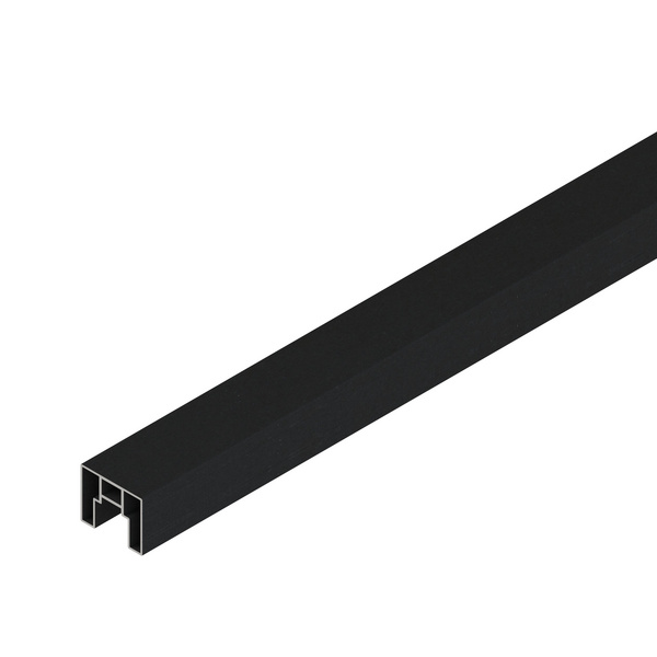 Verto Profil 'oben' 5x4, 180cm Anthrazit ALU