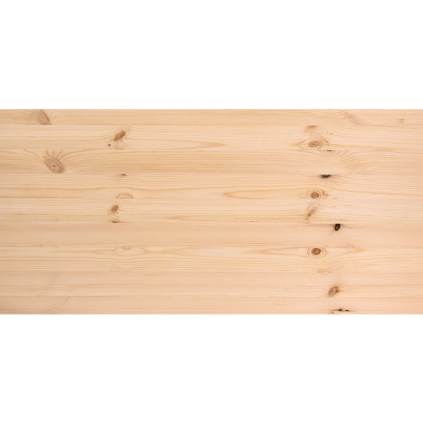 Profi Leimholz Kiefer 18x2000x400mm Möbelplatte, durchgehende Lamelle, roh