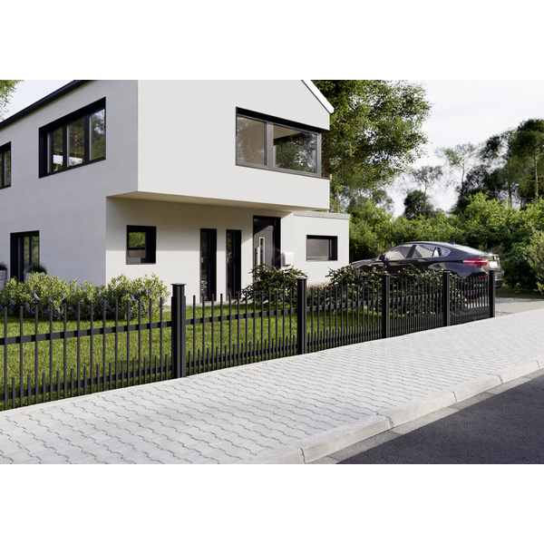 Tor Gartenzaun Aluminium Anthrazit "ALU-FENCE SQUARE"