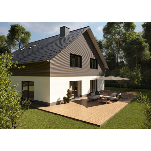 Terrassendiele kanadische Lärche beidseitig glatt - 27 x 143 mm
