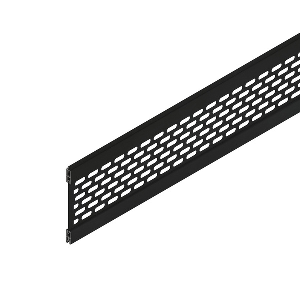 Dekorprofil Ovale Anthrazit 184x25,3cm, Anthrazit ALU