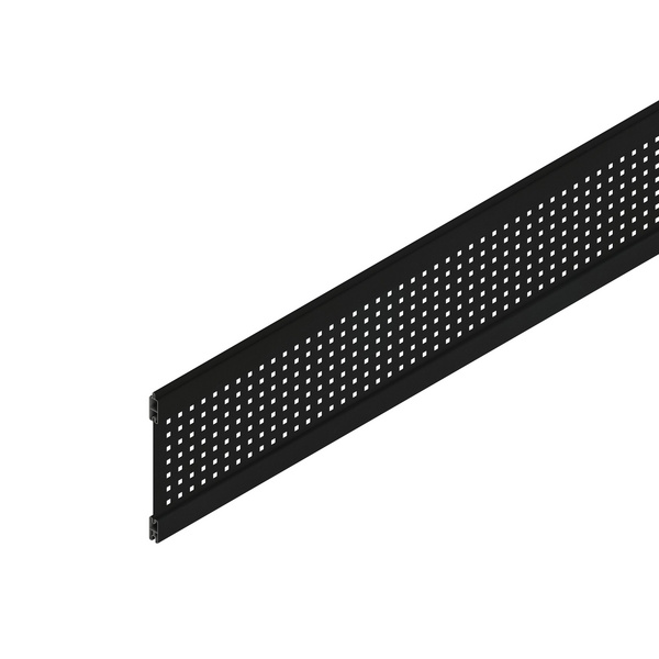 Dekorprofil Quadrate Anthrazit 184x27,7cm, Anthrazit ALU