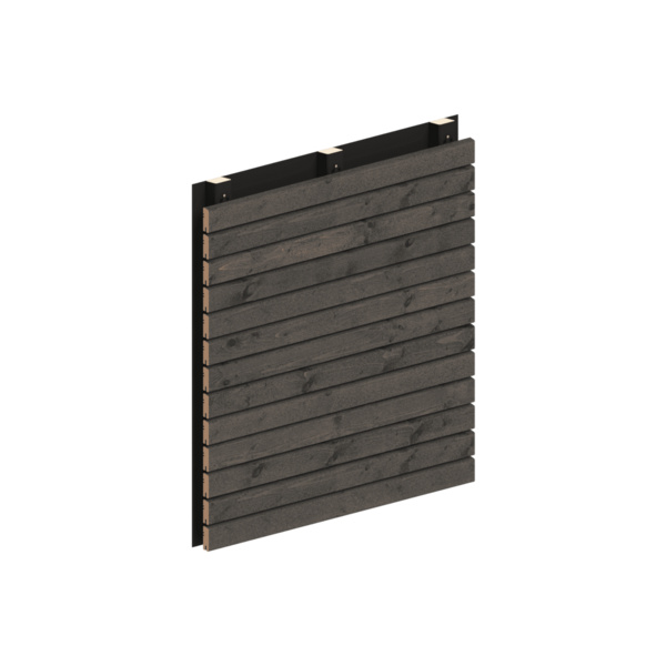PURE Fassadensystem kanad. Douglasie VEH Top riffelg. 905 Patina vorbehandelt 21x68mm, 4,88m