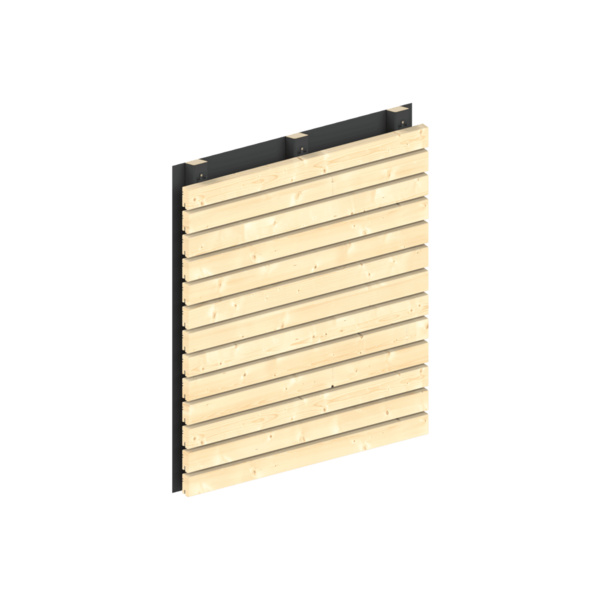 PURE Fassadensystem Fichte sf hobelf. gehobelt unbehandelt 27x68mm, 4,2m