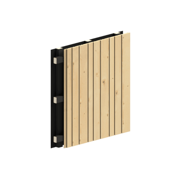 Verto Fichte sf hobelf. riffelg. unbehandelt 21x121mm, 5,1m