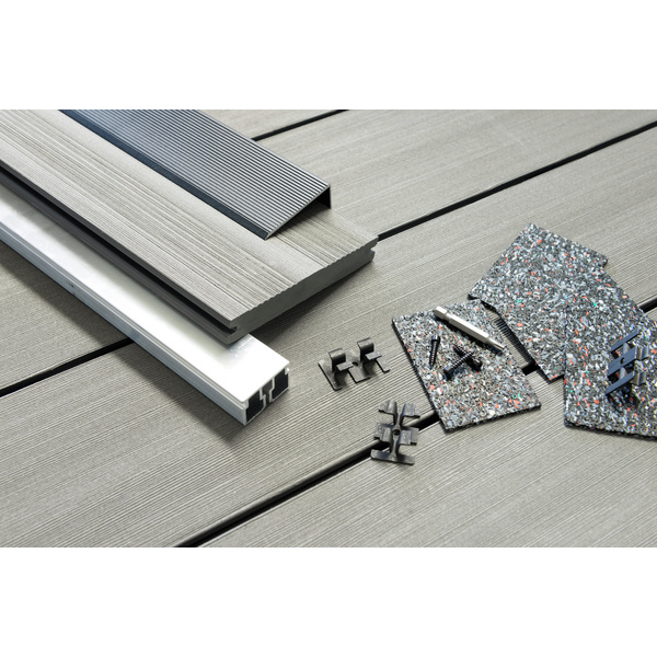 Unterkonstruktion BPC dunkelbraun beidseitig glatt - MULTI-DECK