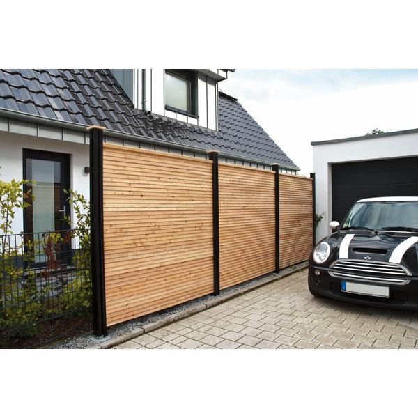 Sichtschutzzaun Lärche "JUEL A"