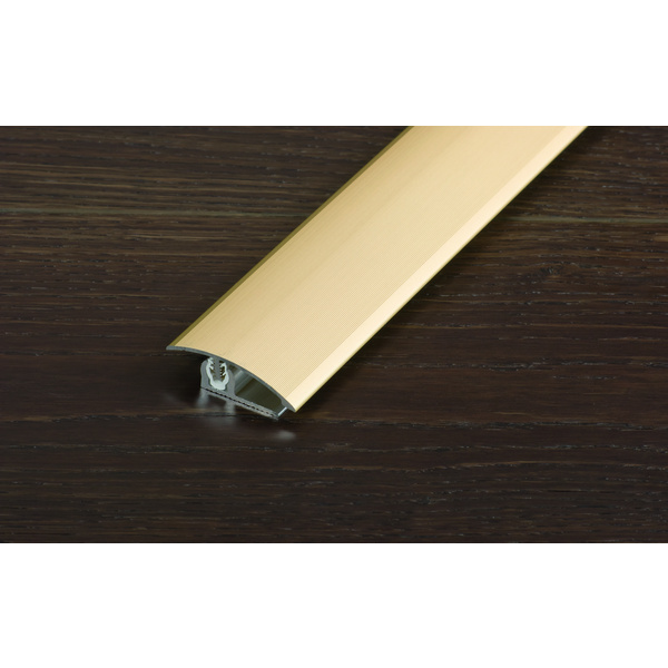 PROVARIOclip Anpassungsprofil 2-18mm Deckprofil Alu eloxiert