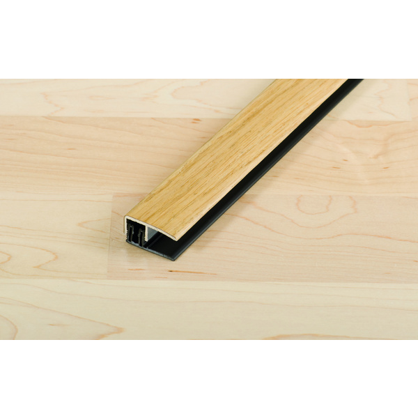 PROVARIOclip Abschlussprofil 7-18mm Deckprofil furniert lackiert