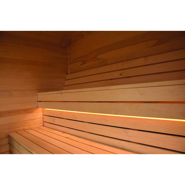 Sauna Cube XL, 250x223cm mit Terrasse
