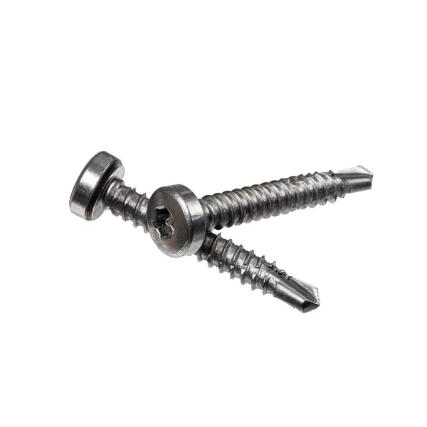 Bohrschraube "Alu/Holz" Edelstahl A2 4,8x32mm für Unterprofil/Winkel 100 St.