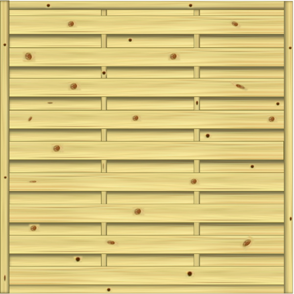 Sichtschutzzaun Fichte KDI Grün "Madras"