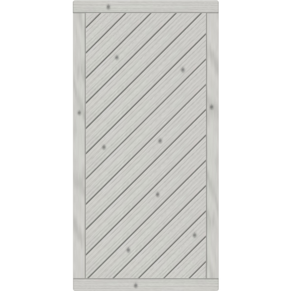 Sichtschutzzaun Fichte Grau "Lugano"