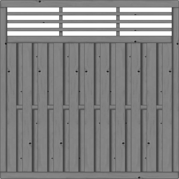 Sichtschutzzaun Fichte Granit "Locarno"