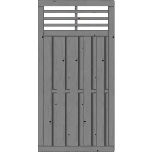 Sichtschutzzaun Fichte Granit "Locarno"