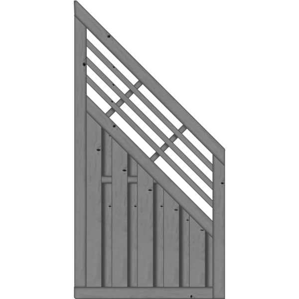 Sichtschutzzaun Fichte Granit "Locarno"