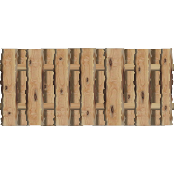 Sichtschutzzaun Lärche / Douglasie Natur unbehandelt "Ponderosa Exklusiv"