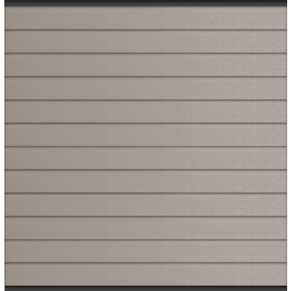 Sichtschutzzaun cWPC / Aluminium Grau "Jorkisch_Kingston_One"