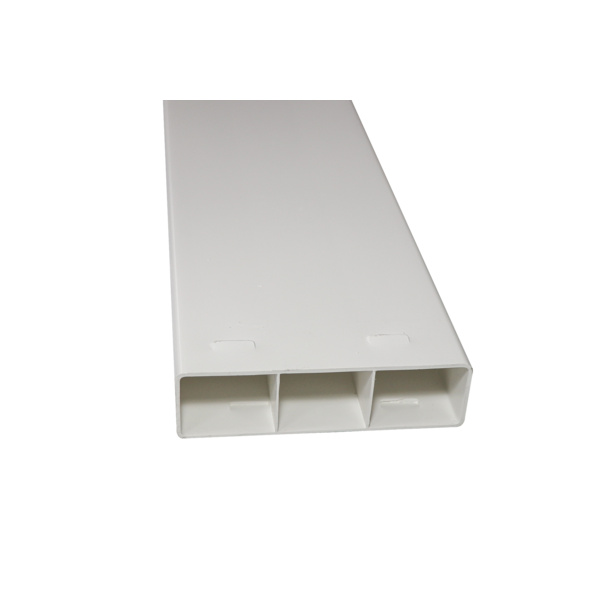 Zaunlatte für PVC-Weidezaun weiß 38x140x2438mm