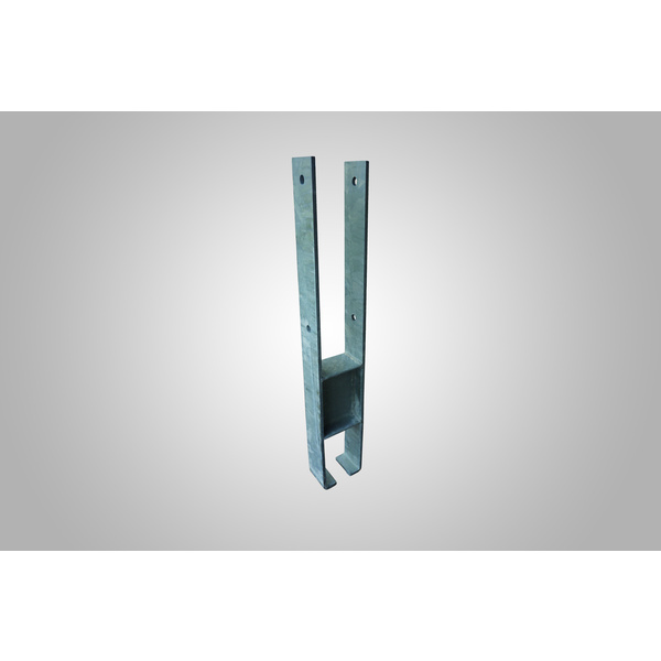 Pfostenanker,H-Form SPEZIAL bes.schwer 115mm 8x80x800mm/Pfosteneinstand 400mm