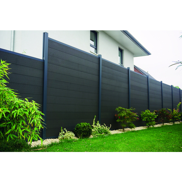 Kingston cWPC Systemzaun Einzelprofil One/Vertical 1780mm, cWPC, Anthrazit, 147x20mm