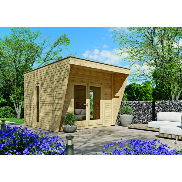 Gartenhaus LINZ EH 32/32 Flachdach / EPDM-Folie