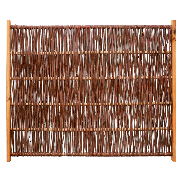 Sichtschutzzaun Weide Natur "Heide"