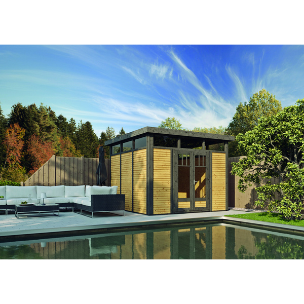 Gartenhaus RANTUM 30/30 Flachdach / EPDM-Folie