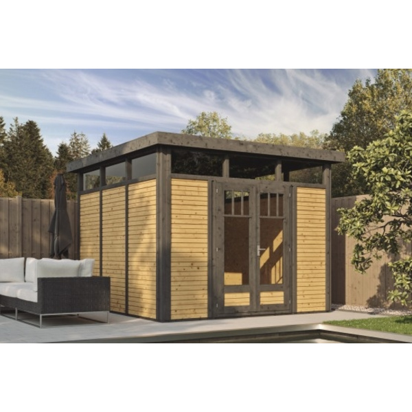 Gartenhaus RANTUM 30/30 Flachdach / EPDM-Folie