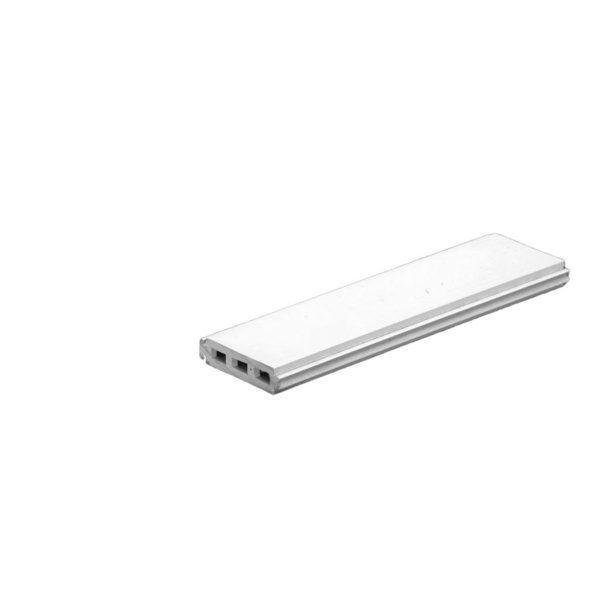 PVC-Distanzleiste, hellgrau 10x36x5000mm für 32mm Platten VE=010