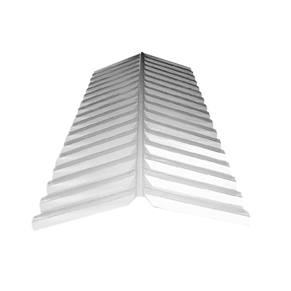 Polycarbonat Firsthaube Trapez 76/18 1270x150x150mm, klar