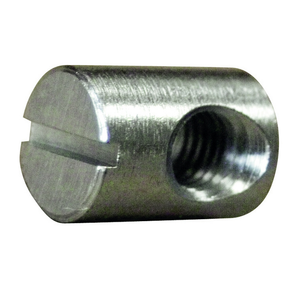 Möbelverbinder - Kloben M 6 / 10 x 14 mm verzinkt