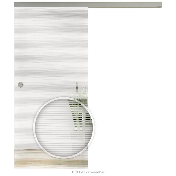 Glasschiebetür Piemonte