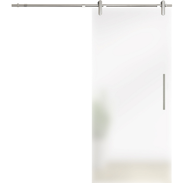 Glasschiebetür Satinato
