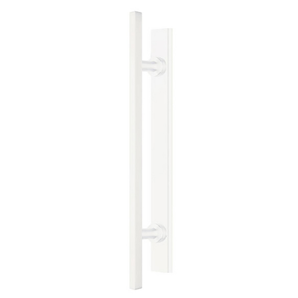 Griffstange G420 Eckig Breit Griffleiste WEISS9010