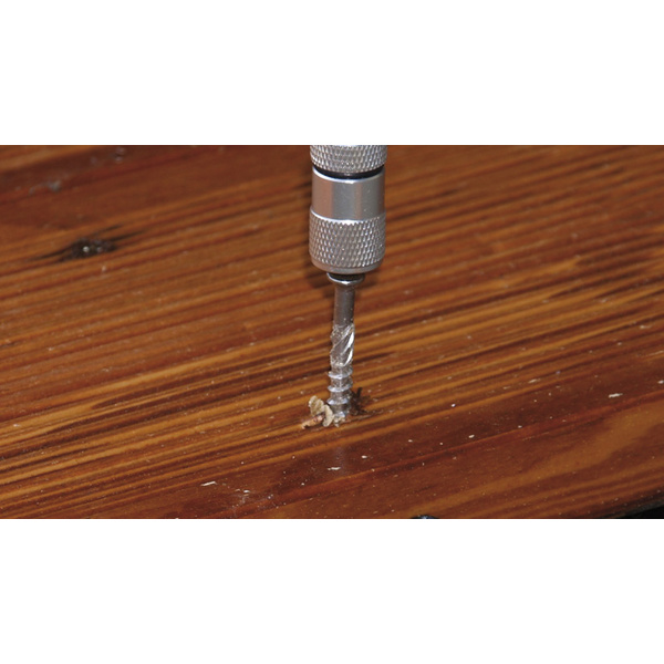 Edelstahl-Terrassenbelagschraube (C1) 5x50mm mit Bohrspitze, 1 Pack = 100 Stück