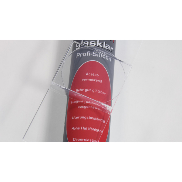 Silicon glasklar - transparent 310 ml
