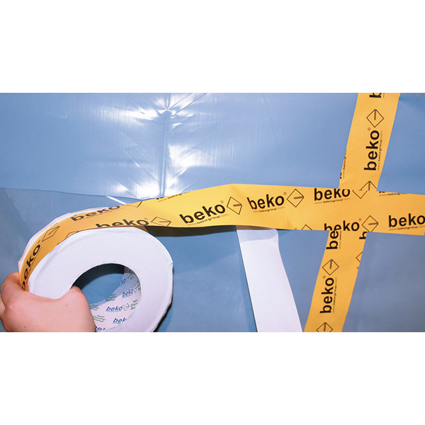 Iso-Dicht-Band 60mm x 40 m GELB, für Längsverklebung