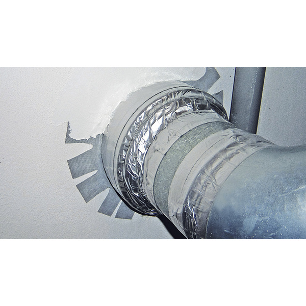 Butylband 100mm breit x 10m, ALU-BLANK