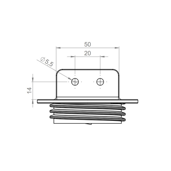 TERRASYS Stelzlager 18 bis 31mm