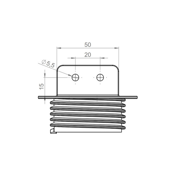 TERRASYS Stelzlager 30 bis 65mm