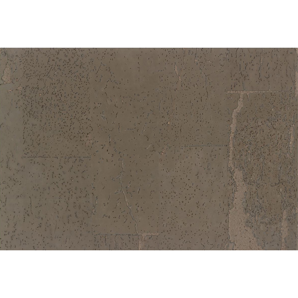 Wanddesign, Wandkork coloriert Paz Sturktur, Macchiato 600x300x3mm