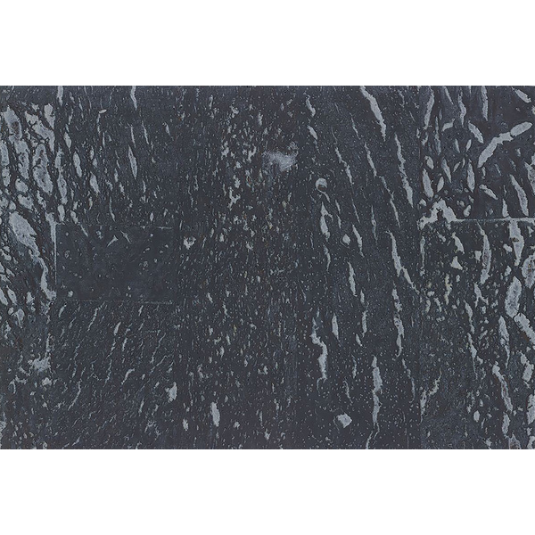 Wanddesign, Wandkork coloriert Paz Sturktur, Basalt on Sky 600x300x3mm